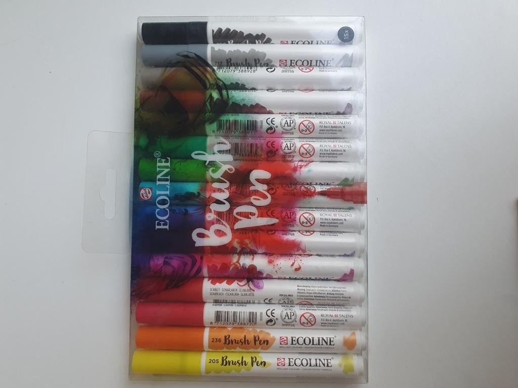 Ecoline Brush pennen set van 15, Ophalen