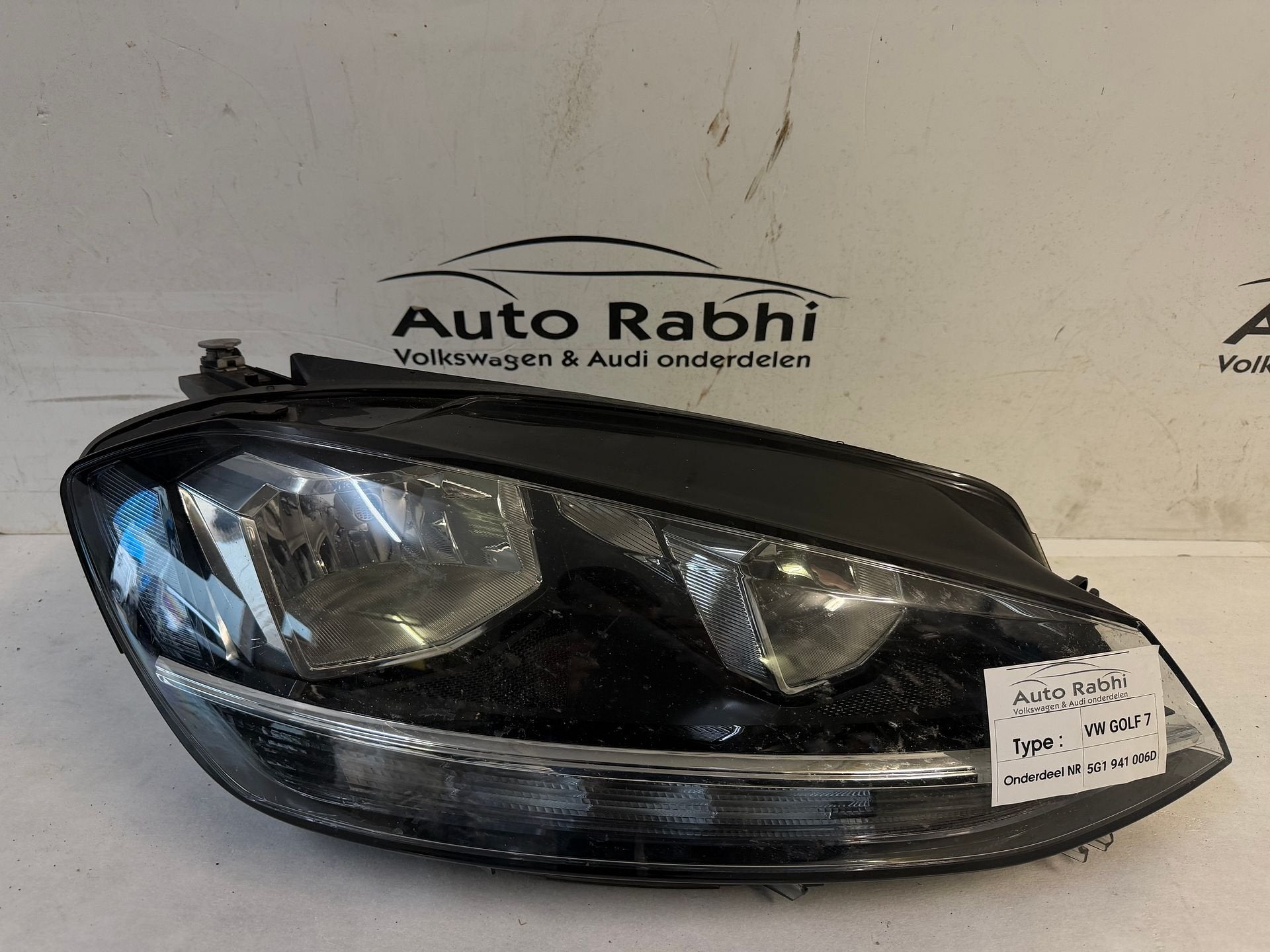 VW golf 7 facelift h7 koplamp rechts  halogeen 5g1941006D, Volkswagen, -, Utilisé, -