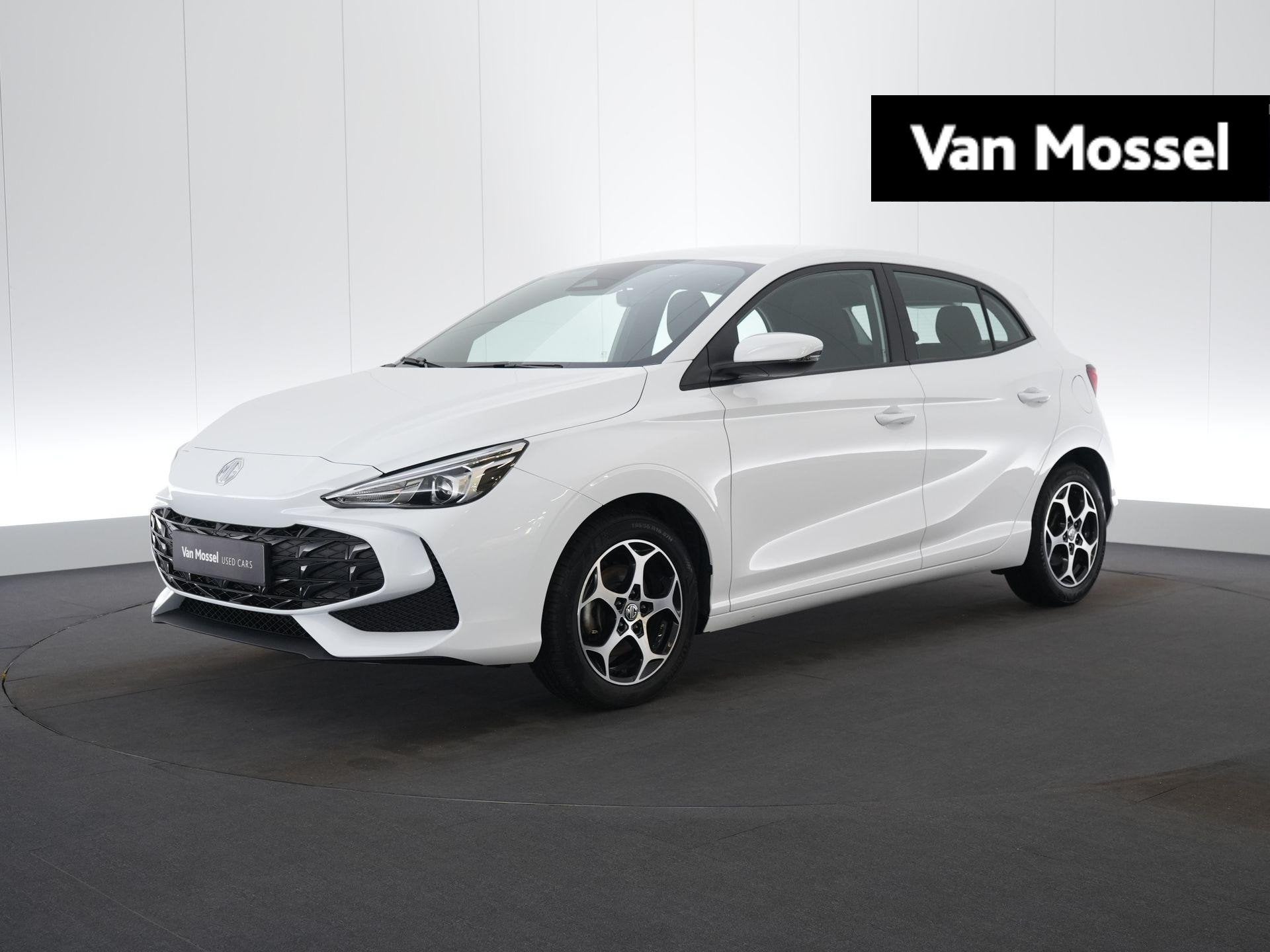 MG MG3 Hybrid+ Comfort, Auto's, MG, Dealer onderhouden, Stof, Zwart, 4 cilinders