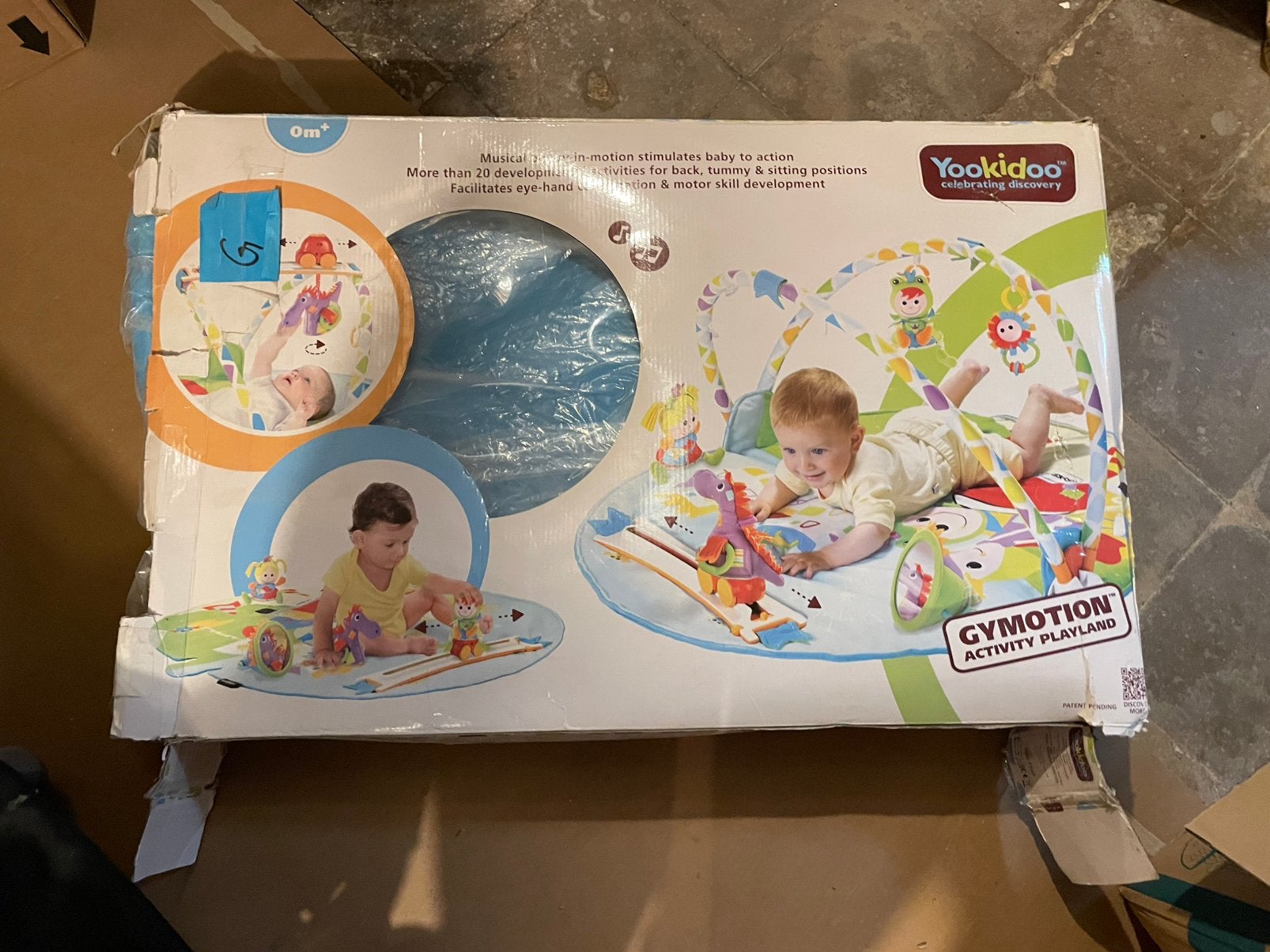 Tapis d’eveil évolutif - yookidoo gymotion activity playland, Ophalen, Zo goed als nieuw
