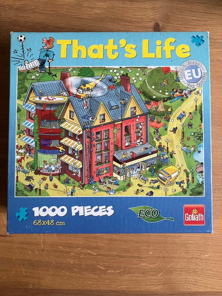 That’s Life puzzels, Ophalen of Verzenden, 500 t/m 1500 stukjes, Gebruikt, Legpuzzel