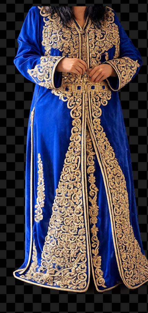 Takchita bleu -Takchita blauw, Vêtements | Femmes, Habits de circonstance, Neuf, Bleu, Enlèvement