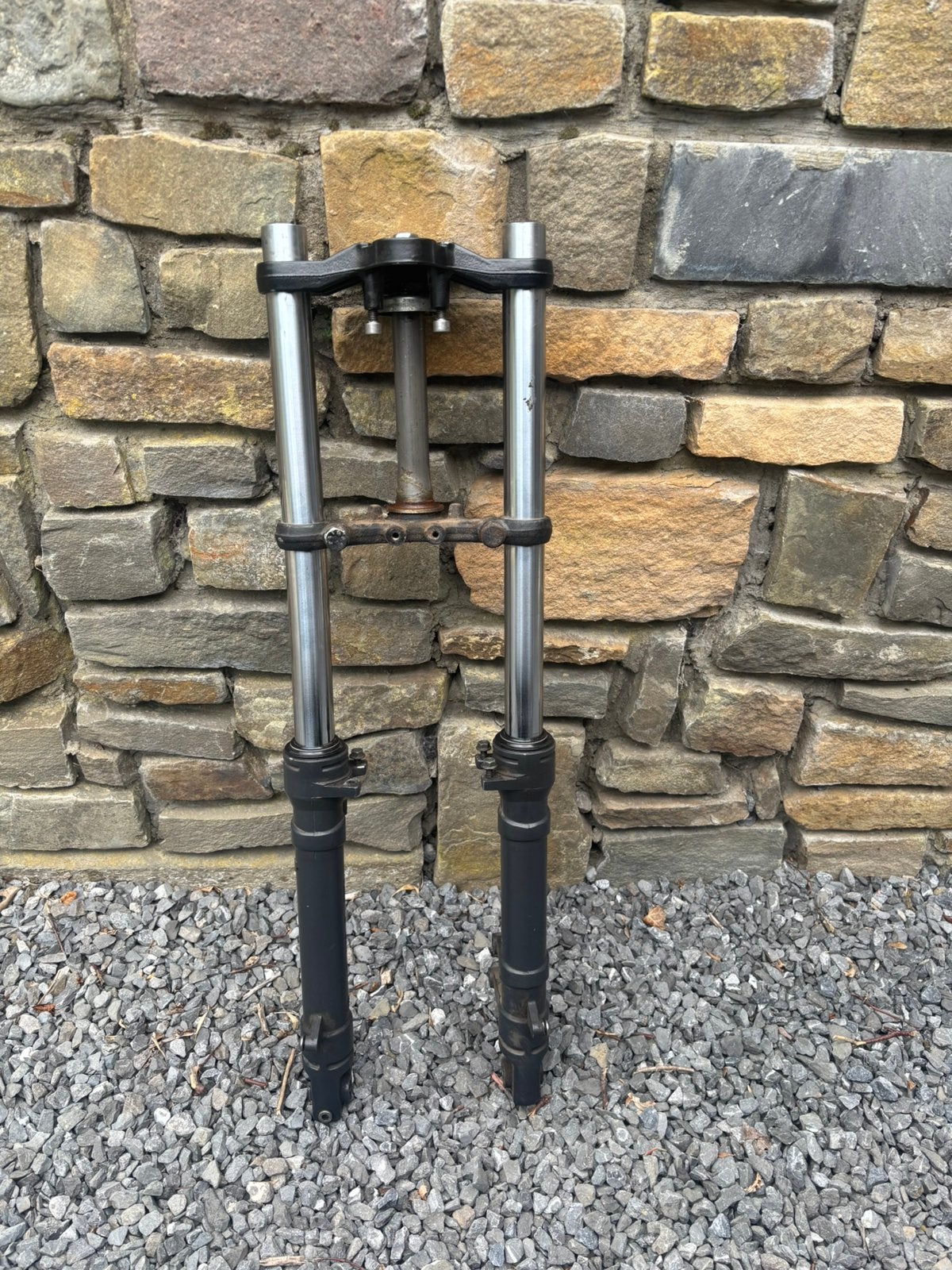 Fourche complète pour yamaha tzr 50 / mbk x-power 50, Motos, Enlèvement ou Envoi