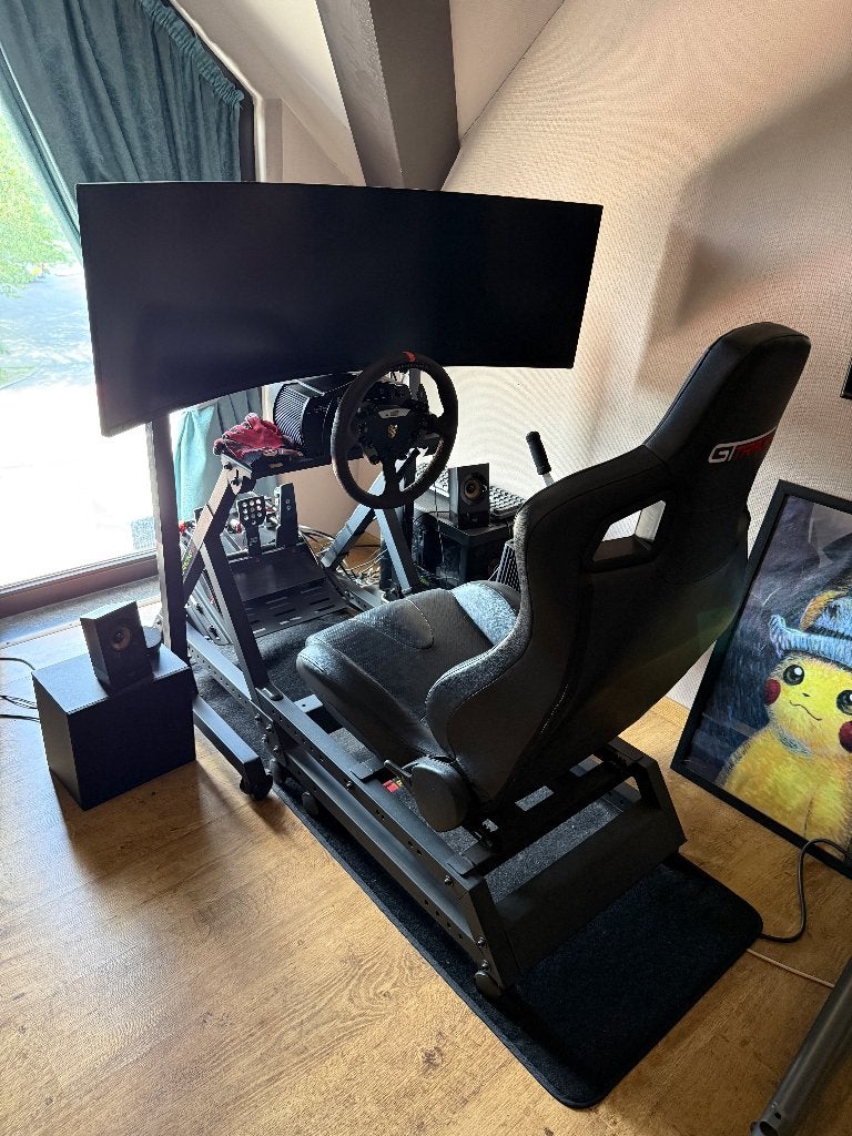 Volledige Fanatec + Next Level Racing sim setup, Ophalen, Racestoel, Force feedback, Zo goed als nieuw