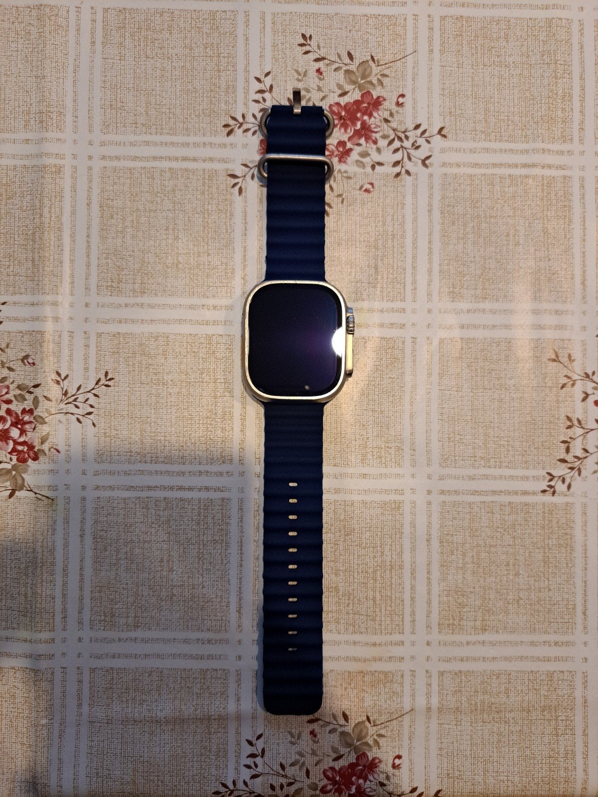 Apple Watch Ultra 2  Naturel Titanium, Ophalen, Zo goed als nieuw, IOS, Apple watch ultra 2