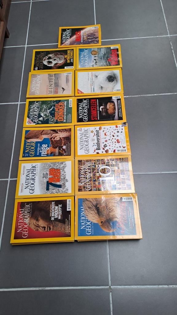 131 national geographic magazines, Boeken, Ophalen