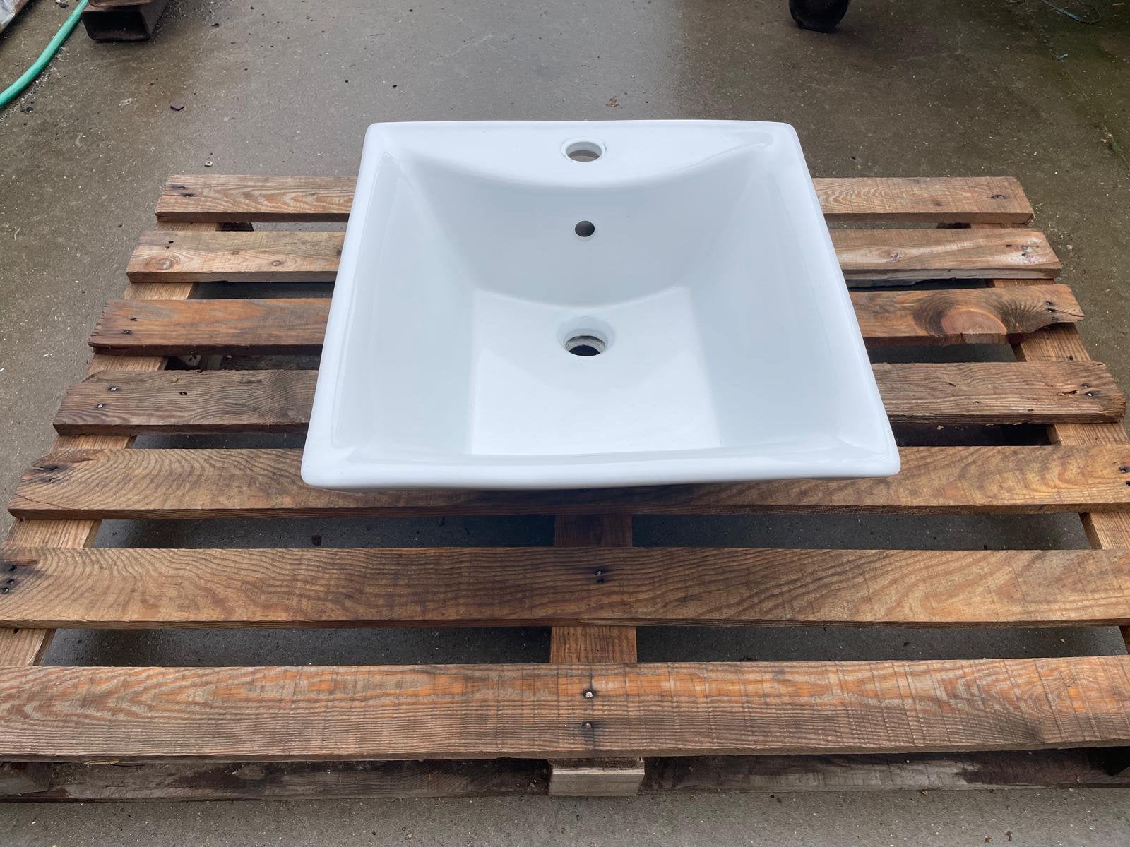 Lavabo, Ophalen, Gebruikt, Wasbak of Wastafel, Minder dan 100 cm