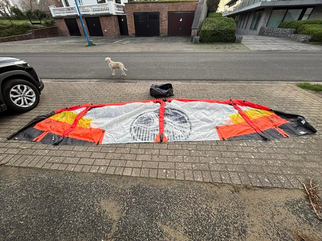 Cabrinha drifter kite, Sport en Fitness, Vliegeren, Ophalen, Gebruikt, Vierlijns, Vlieger