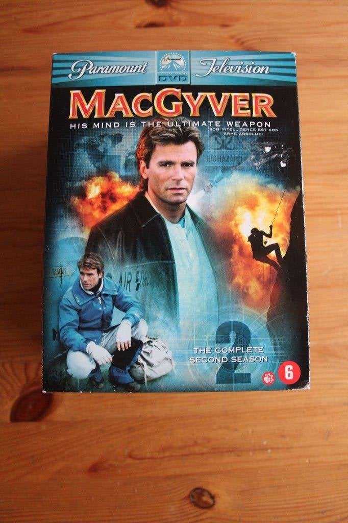 MacGyver seizoen 2-2-3-7     knappe oude serie!, Cd's en Dvd's, Vanaf 9 jaar, Ophalen of Verzenden, Zo goed als nieuw, Seizoen 2