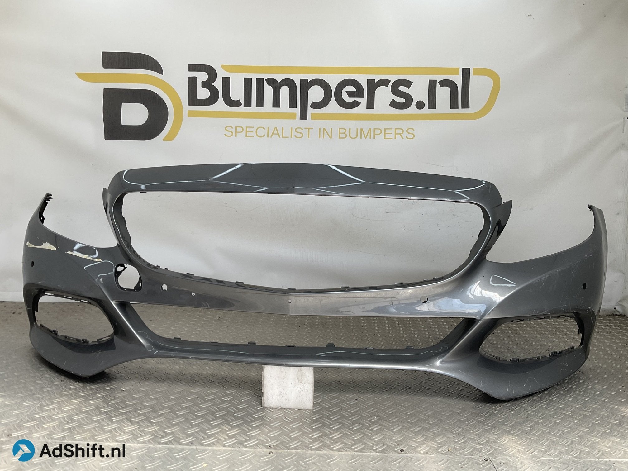 Bumper Mercedes C Klasse W205 Normaal 14-17 A2058850125 Voor, Auto-onderdelen, Bumper