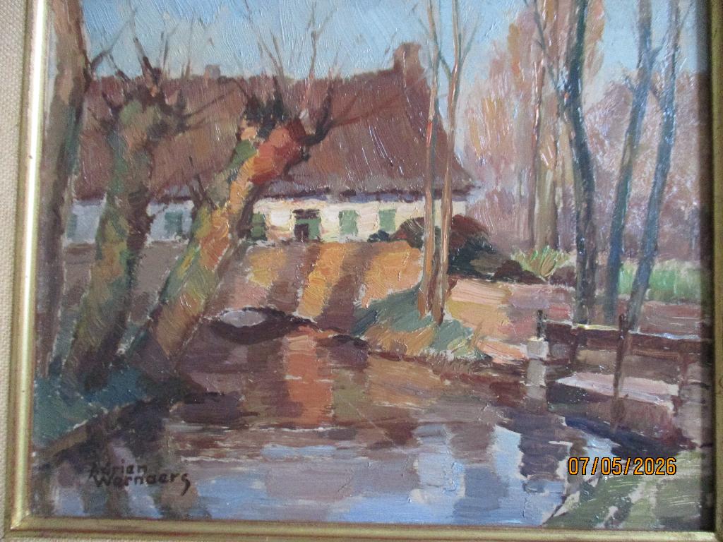Adriaan Wernaers 1899/1977 Bruxelles St Anna Pede Dilbeek, Envoi