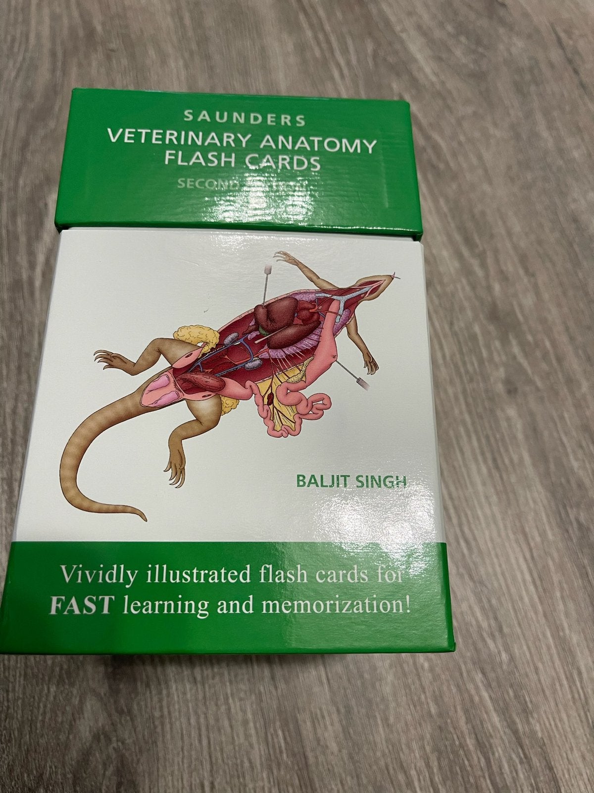 Flash cards Anatomy, Ophalen, Zo goed als nieuw