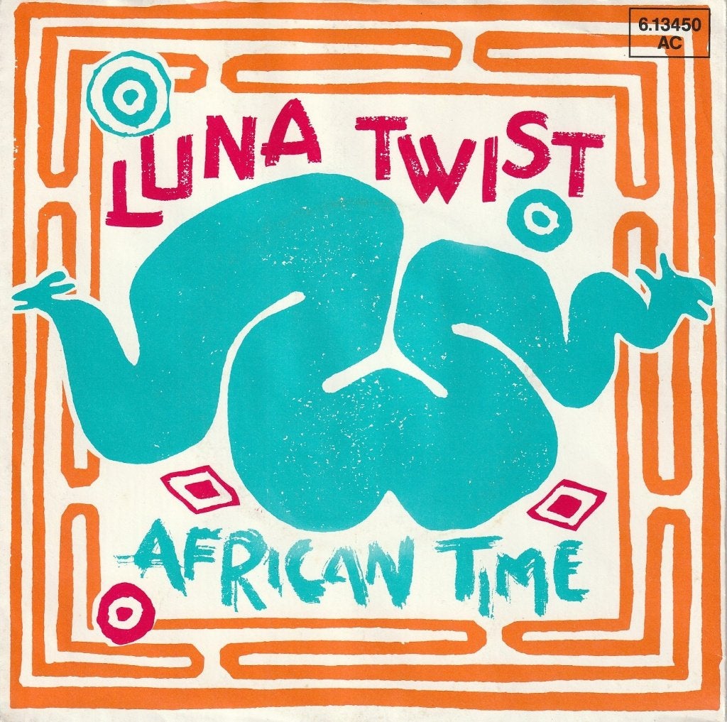 Luna Twist - African time - Belpop, 7 inch, Zo goed als nieuw, Rock en Metal, Overige typen