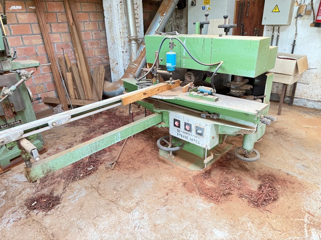 8 houtbewerkings machines schrijnwerkerij, Ophalen, Gebruikt