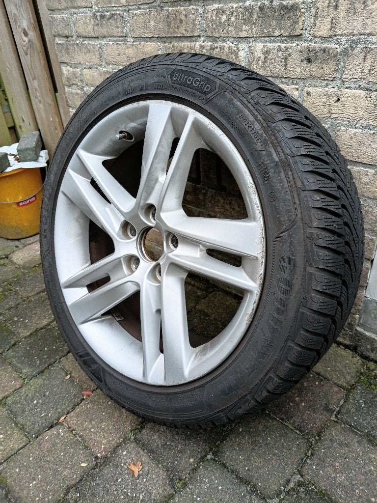 Winterbanden met velgen voor Volvo V60, Pneus hiver, Véhicule de tourisme, 17 pouces, Enlèvement