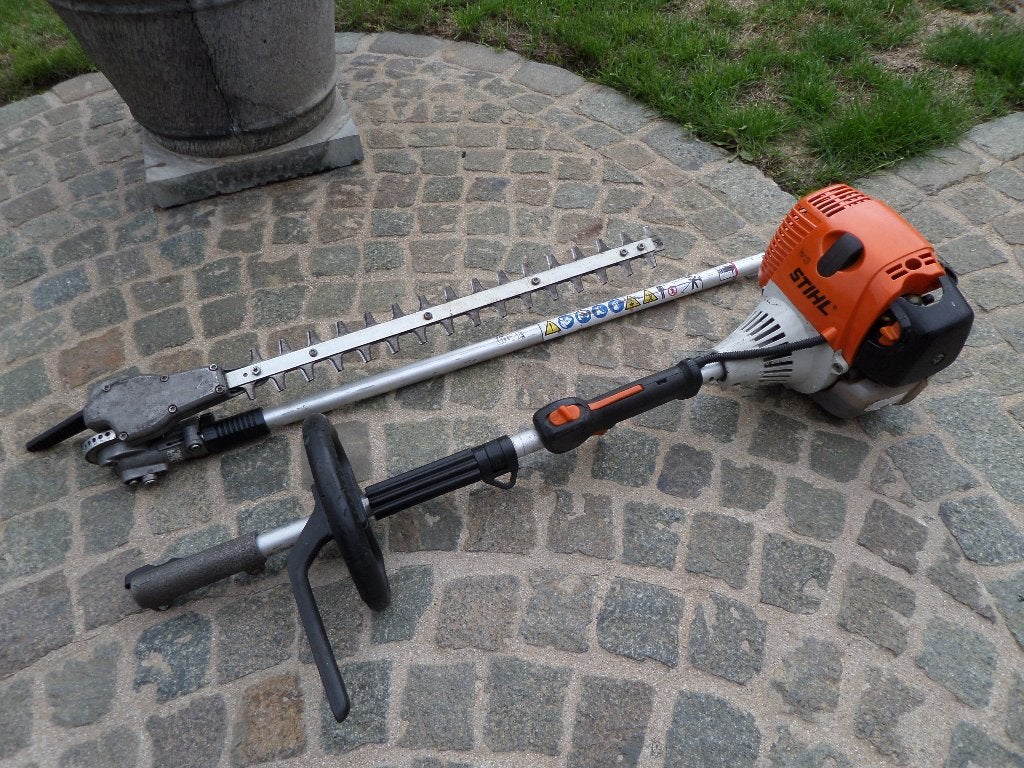 STIHL stockheggenschaar(combi) KM130, Enlèvement, Utilisé, Essence, Stihl