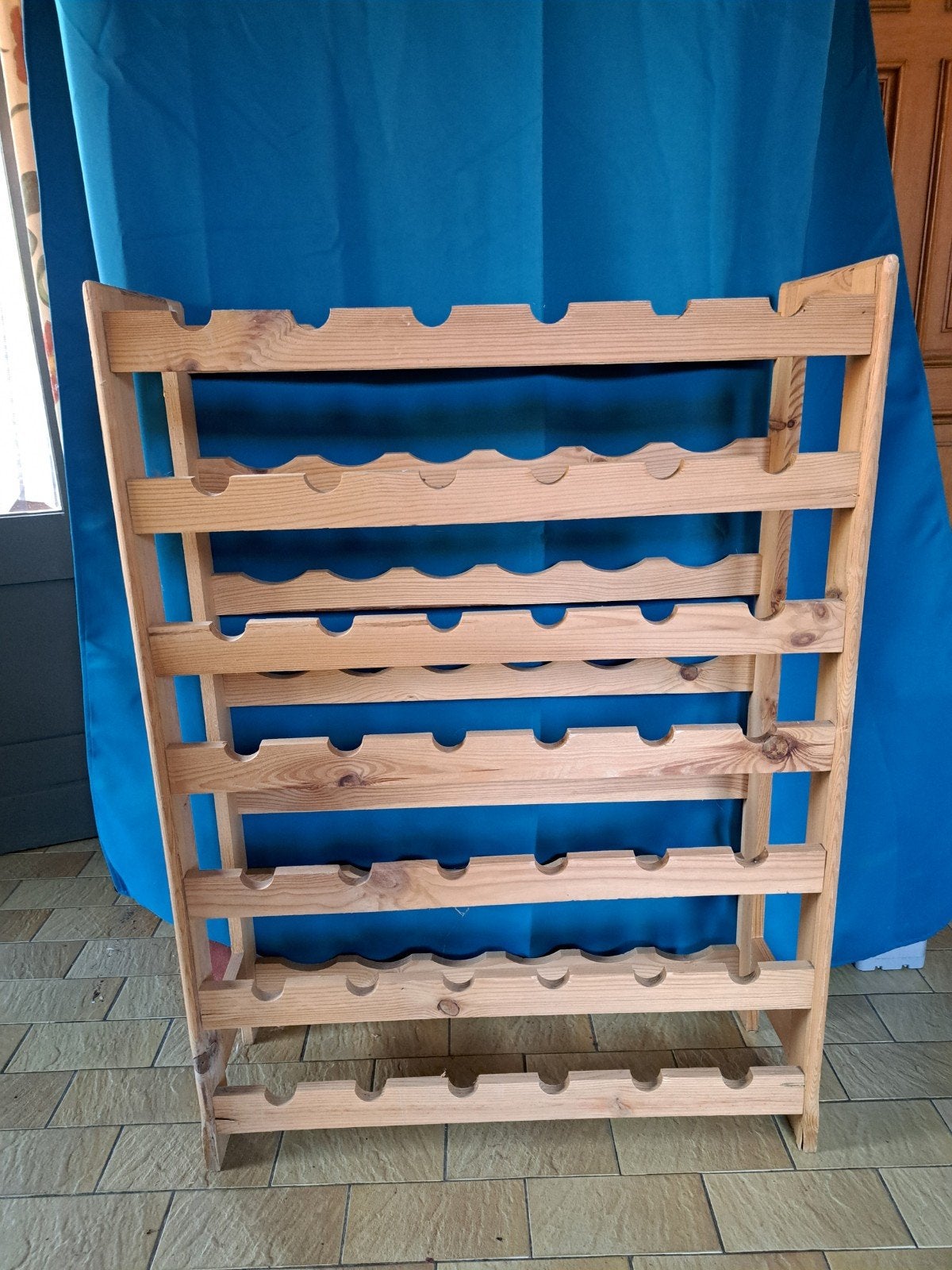 Wijnrek voor 49 flessen,Nieuwstaat, Nieuw, Ophalen of Verzenden, 25 flessen of meer, 75 – 100