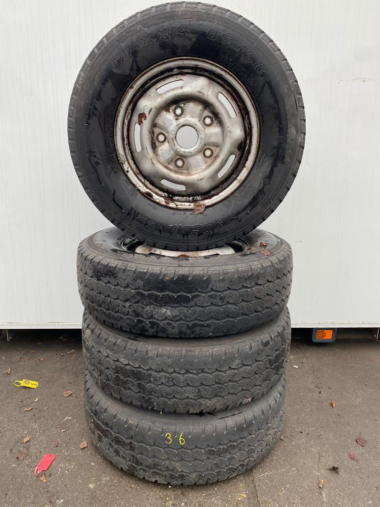 Ford Transit E-Transit velgen 225-75-16 5x160 - Set 20.36, Auto-onderdelen, Banden en Velgen, Banden en Velgen, Zomerbanden, 16 inch