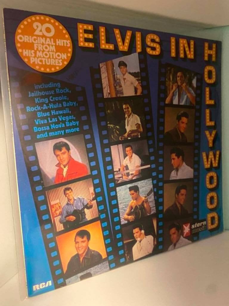 Elvis Presley – Elvis In Hollywood - Germany 1976, LP, Rock 'n' roll, Compilation, Utilisé