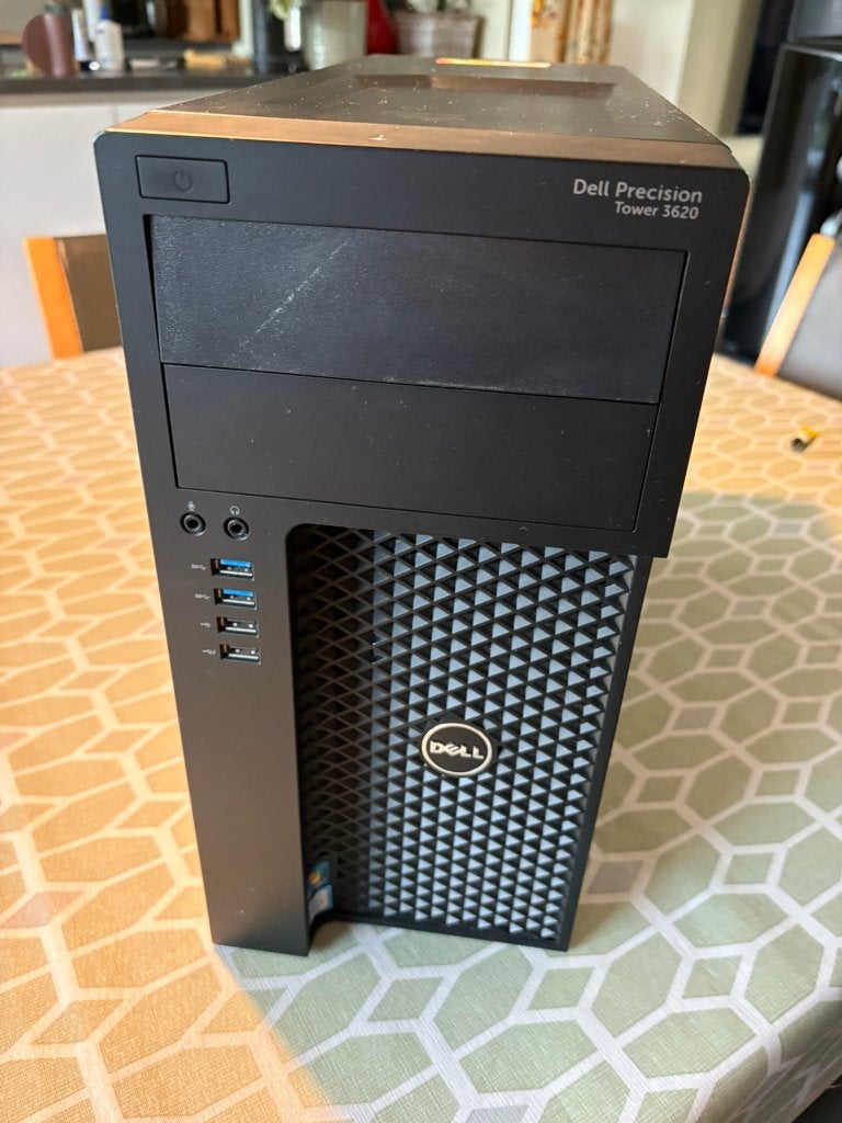 Dell Precision Tower 3620, Ophalen, Refurbished, Dell, SSD