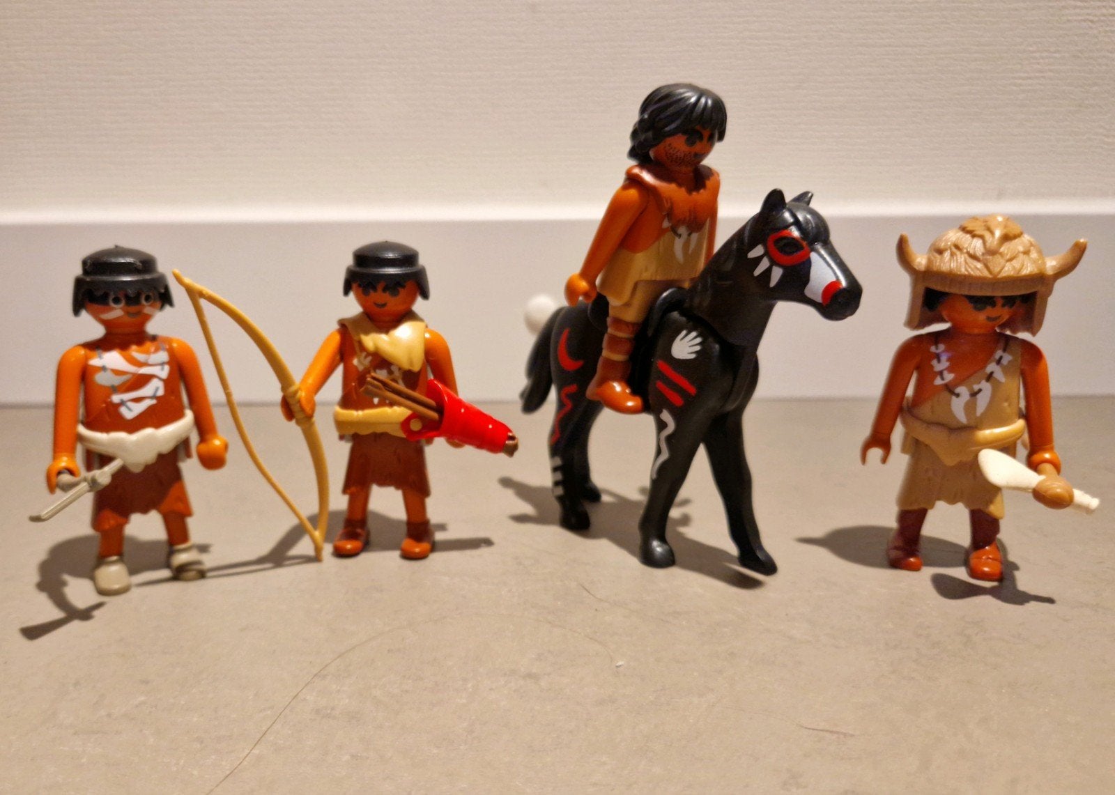 Playmobil indianen set, Losse onderdelen, Ophalen of Verzenden, Zo goed als nieuw, Country