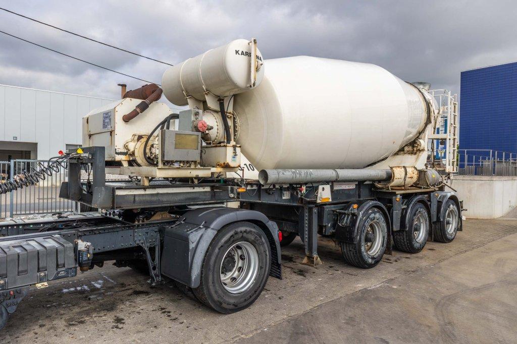 Renders BETON MIXER 12M3 + MOTOR (MALAXEUR/MISCHER), Achat, Entreprise, Autres carburants, Remorques et Semi-remorques
