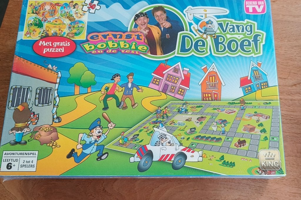 Bordspel Vang de boef Nieuw, Drie of vier spelers, Ophalen of Verzenden, Nieuw