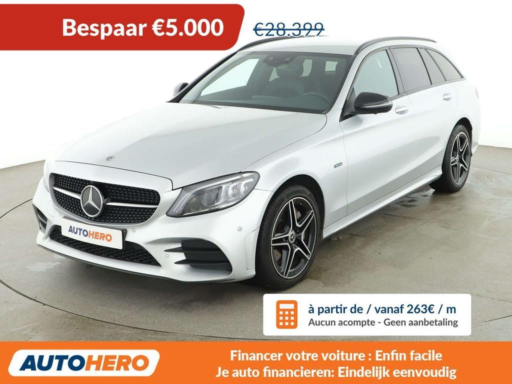 Mercedes-Benz C-Klasse 300 C 300de T Night Edition AMG Line, Auto's, Automaat, Achterwielaandrijving, Gebruikt, Alcantara