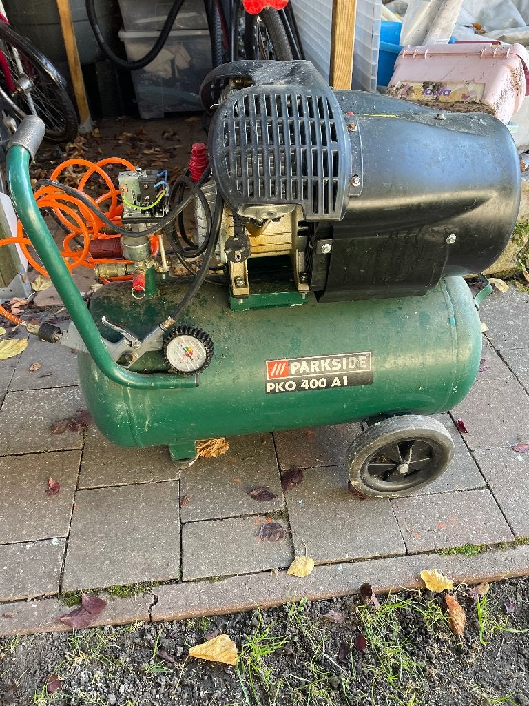 Compresseur d’air Parkside PKO 400A1, Bricolage & Construction, Enlèvement ou Envoi, Utilisé, Outil multifonction, Parkside