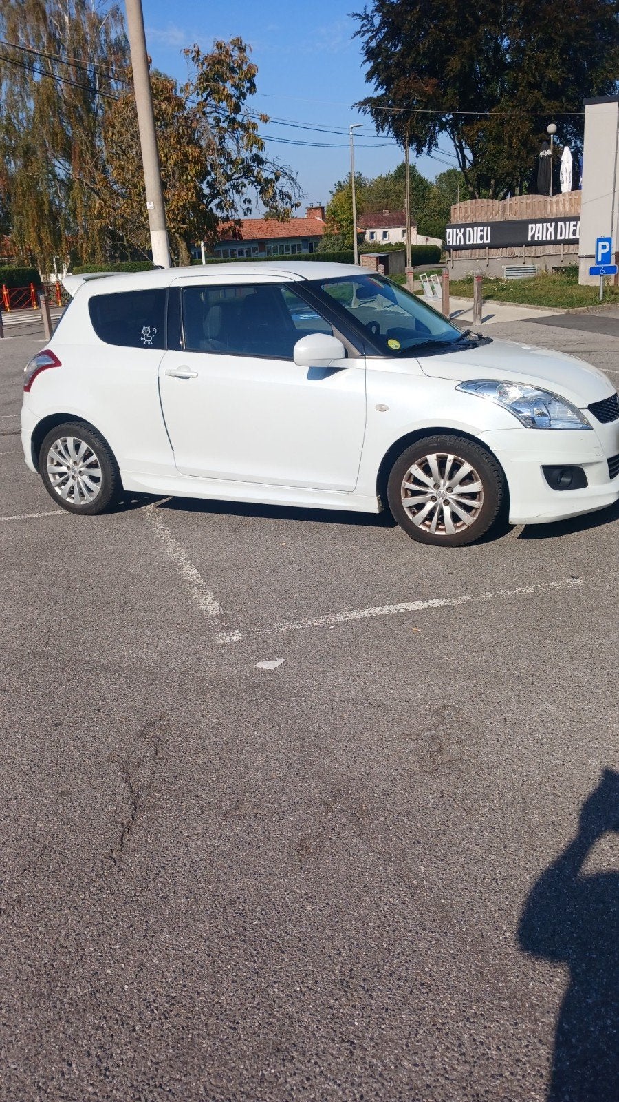 Suzuki swift  1300cc  diesel airco, Auto's, Stof, 2 deurs, Onderhoudsboekje, Te koop