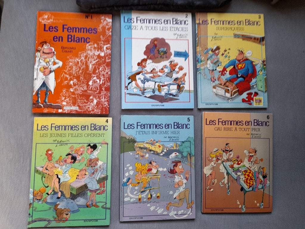Bande dessinée les femmes en blanc collection, Livres, Plusieurs BD, Enlèvement ou Envoi, Comme neuf