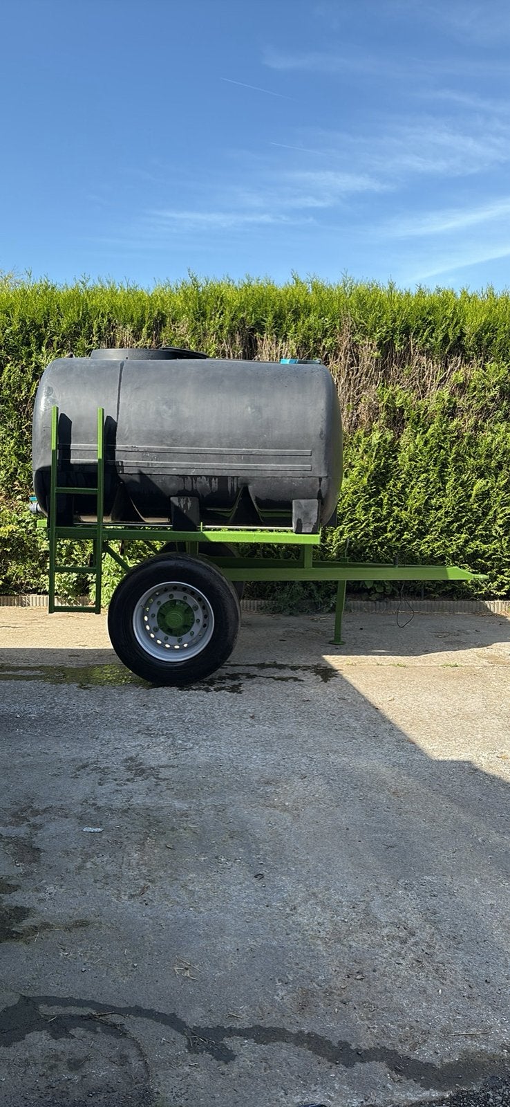Tonneau de 5000L, Caravanes & Camping, Chariots, Enlèvement, Comme neuf