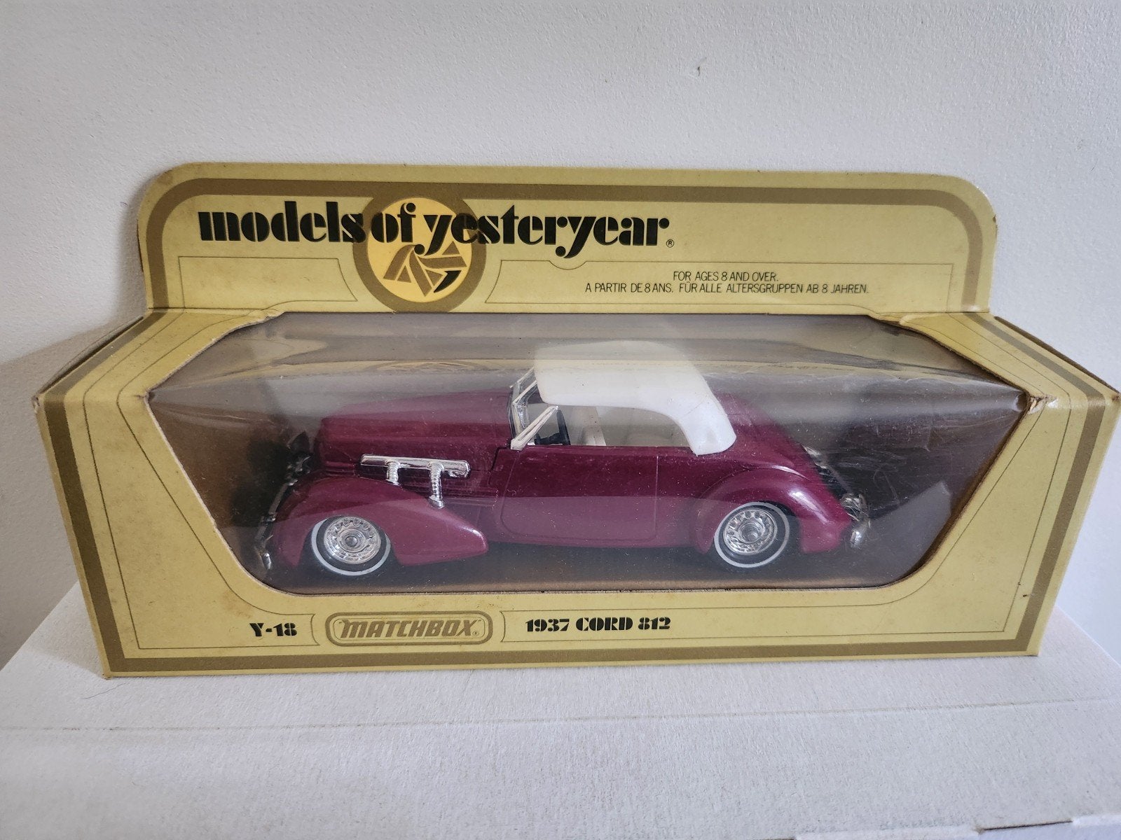 Matchbox MOY 1937 Cord 812 (1983), Ophalen of Verzenden, Matchbox