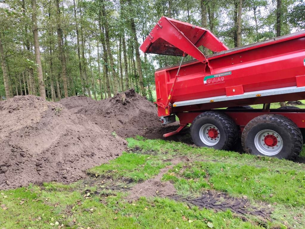 GEZOCHT. Grote hoeveelheid zwarte grond, aanvulgrond hechtel, Enlèvement