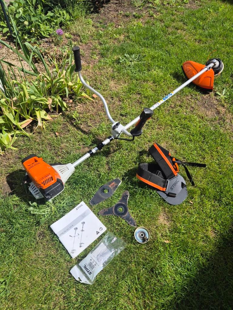 FS 131 bosmaaier stihl, Ophalen