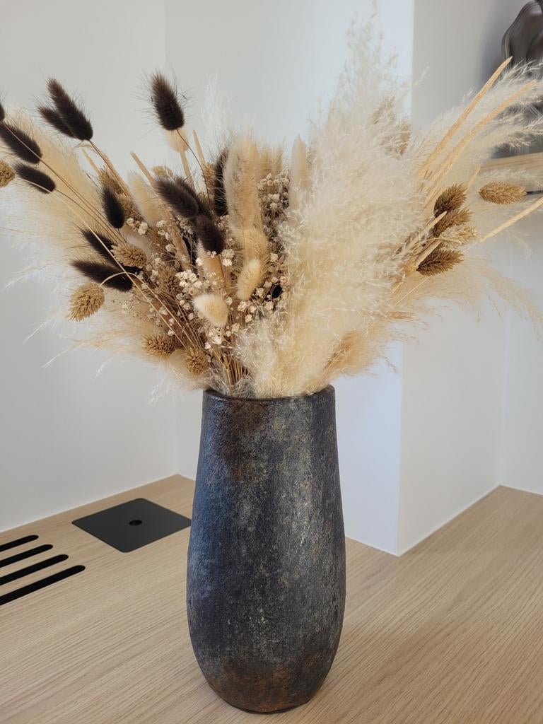 Droogbloemen, Ophalen