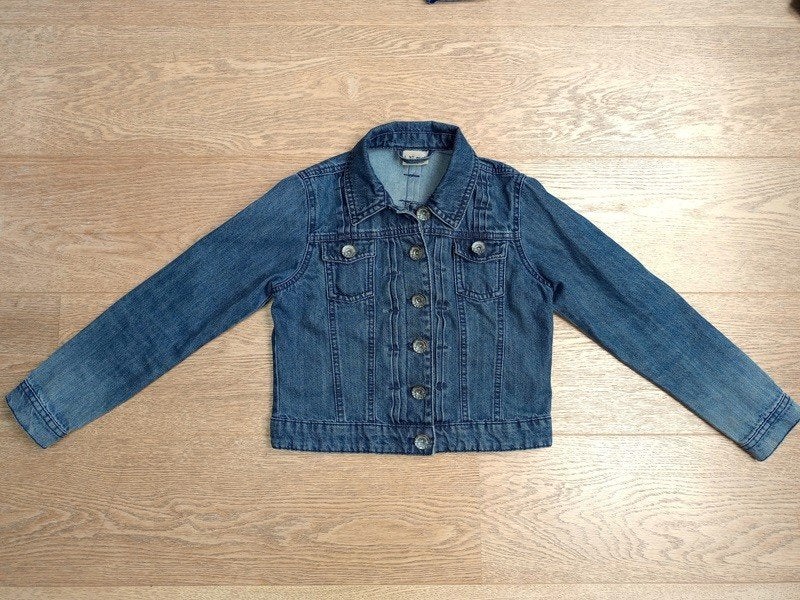 NEXT - veste en jean fille - taille 140 (10 ans), Enlèvement, Utilisé, Fille