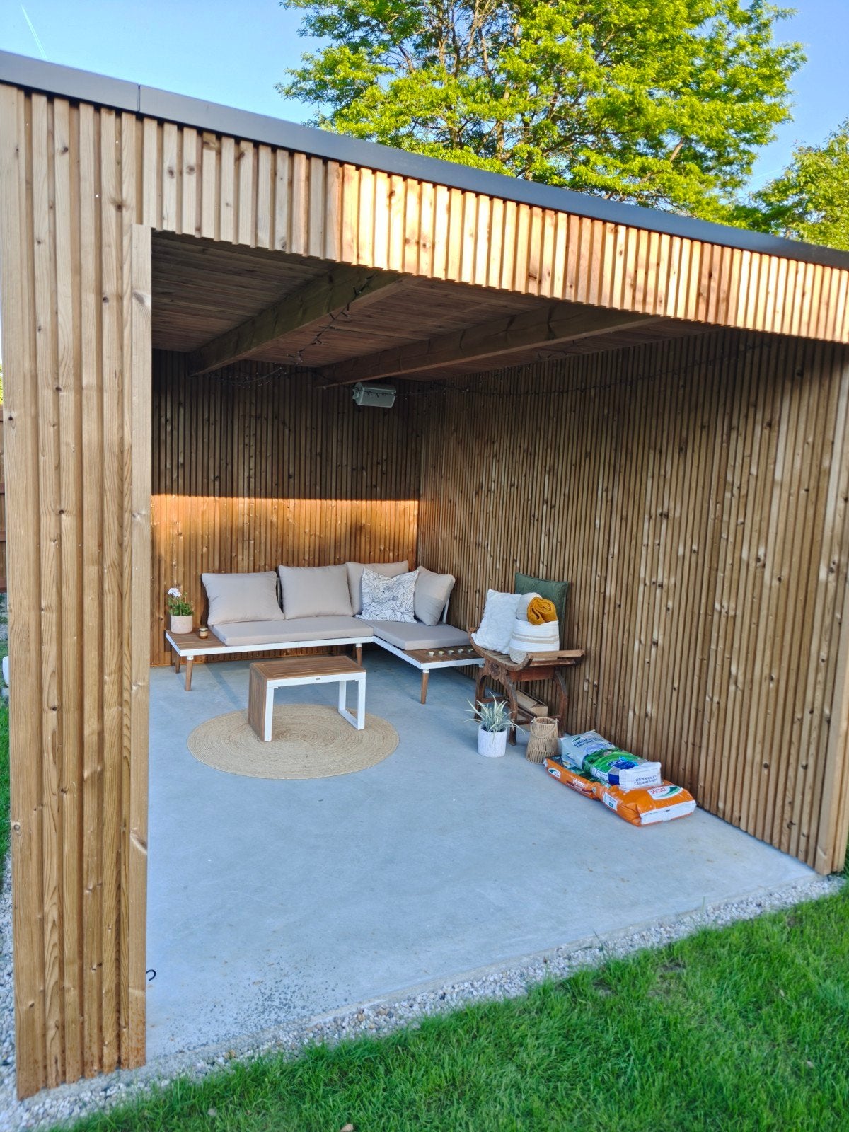 Loungeset 4P, Ophalen