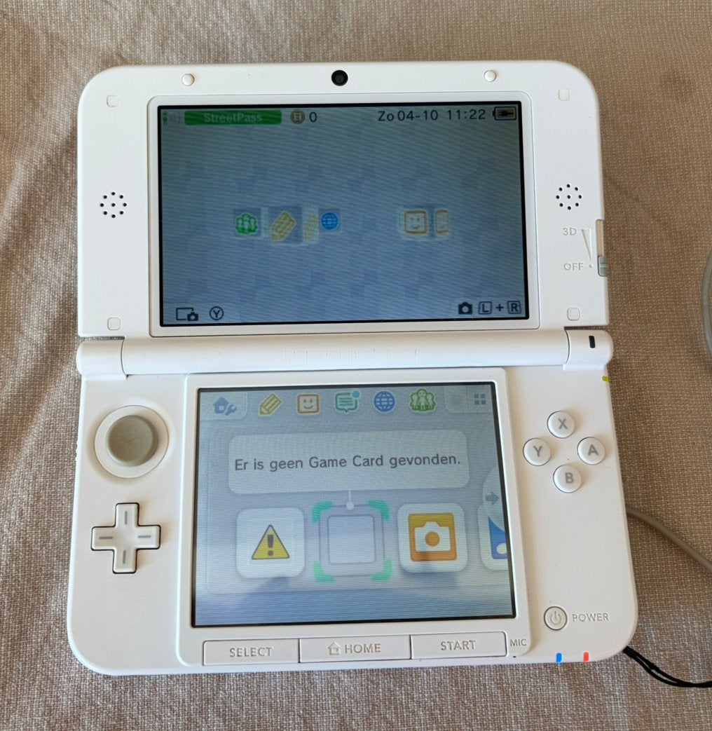 3ds xl blanc, Enlèvement ou Envoi, Comme neuf, Blanc, 3DS