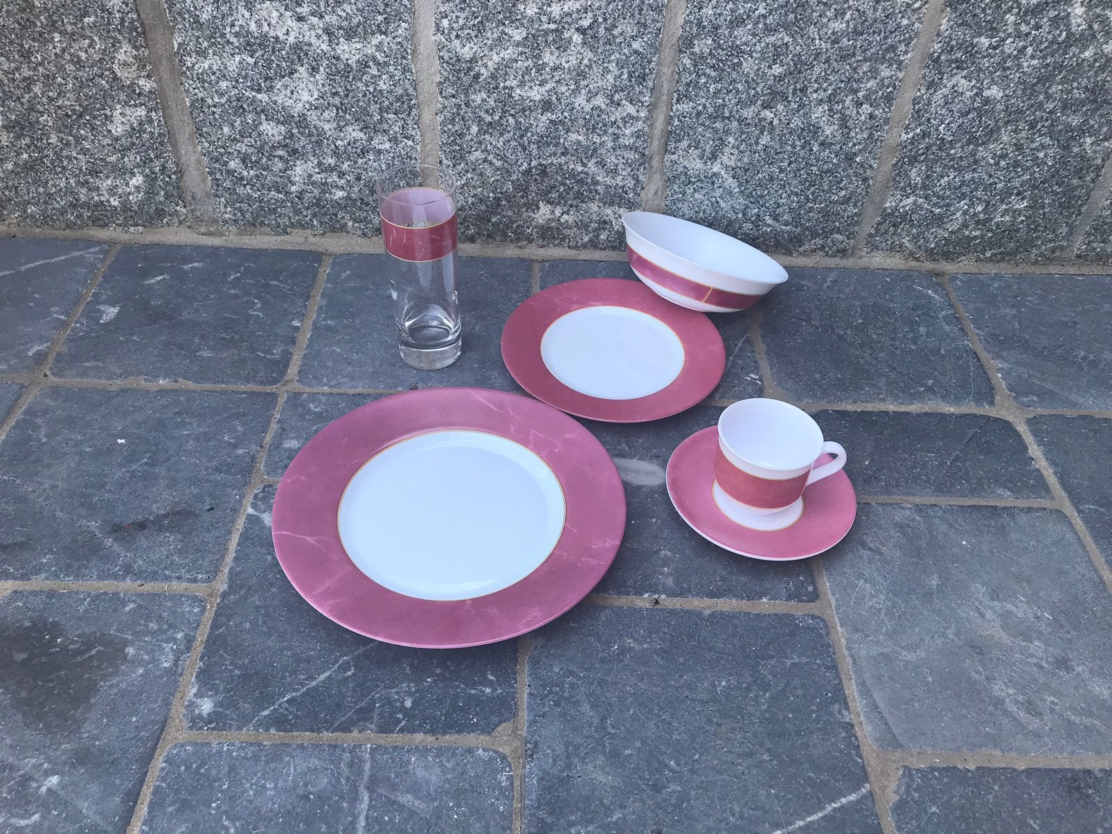Servies (96 stuks), Ophalen, Nieuw, Bord(en)