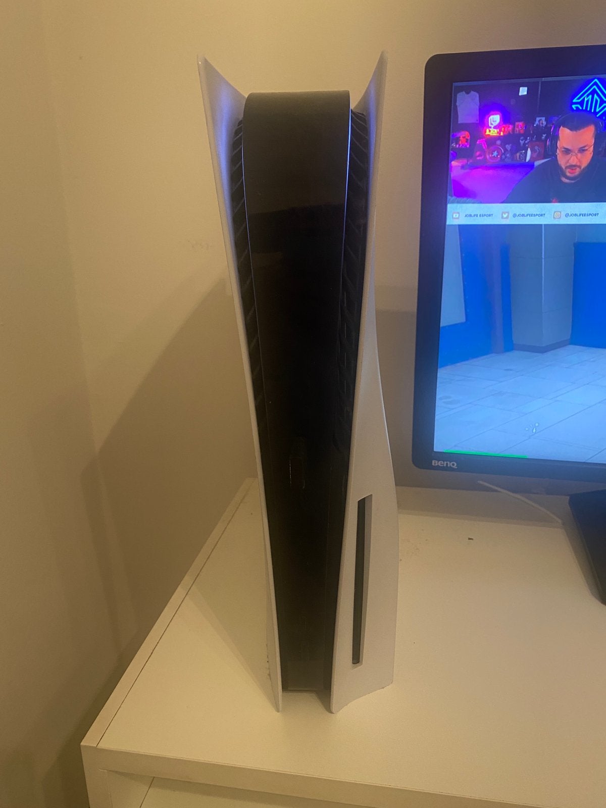 ps5 avec lecteur de disque une manette et le compte, Enlèvement, Utilisé, Playstation 5