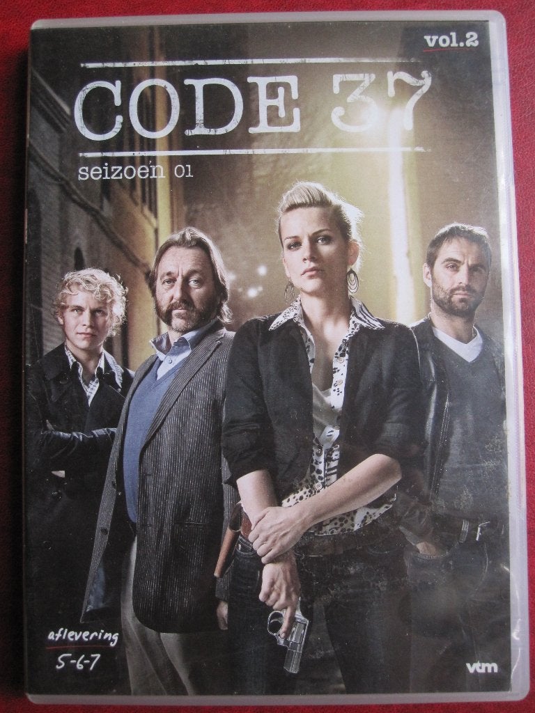 Code 37 Seizoen 1 aflevering 4-6, Cd's en Dvd's, Dvd's | Tv en Series, Seizoen 1, Zo goed als nieuw, Vanaf 12 jaar, Thriller