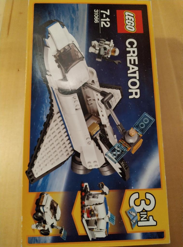 Lego 31066 Creator Spaceshuttle-Verkenner, Kinderen en Baby's, Speelgoed | Duplo en Lego, Zo goed als nieuw, Lego, Complete set