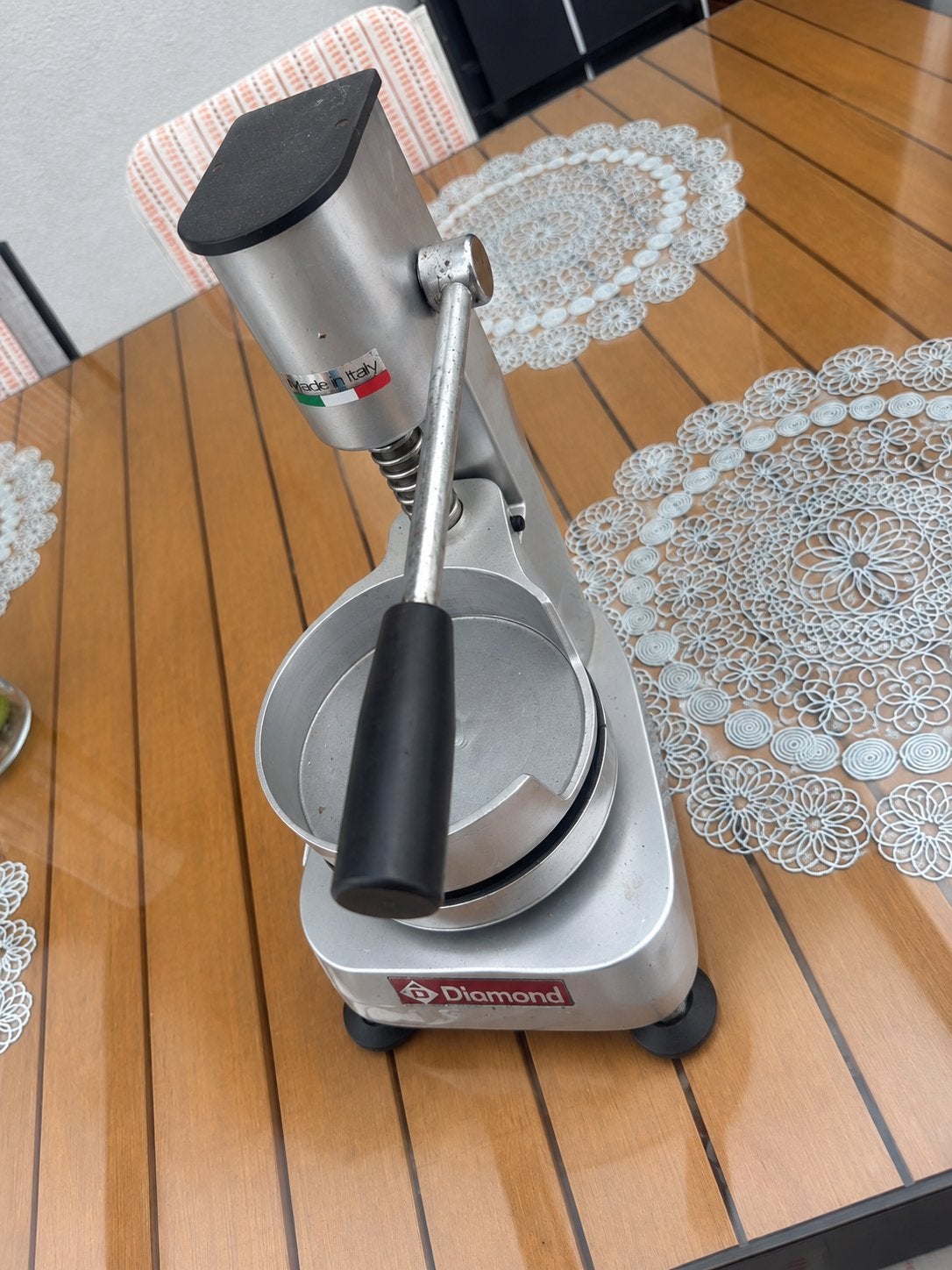 à hamburger manuelle Diamond Grandi Cucine (modèle PHM-130B), Enlèvement, Neuf, sans emballage, Autres types