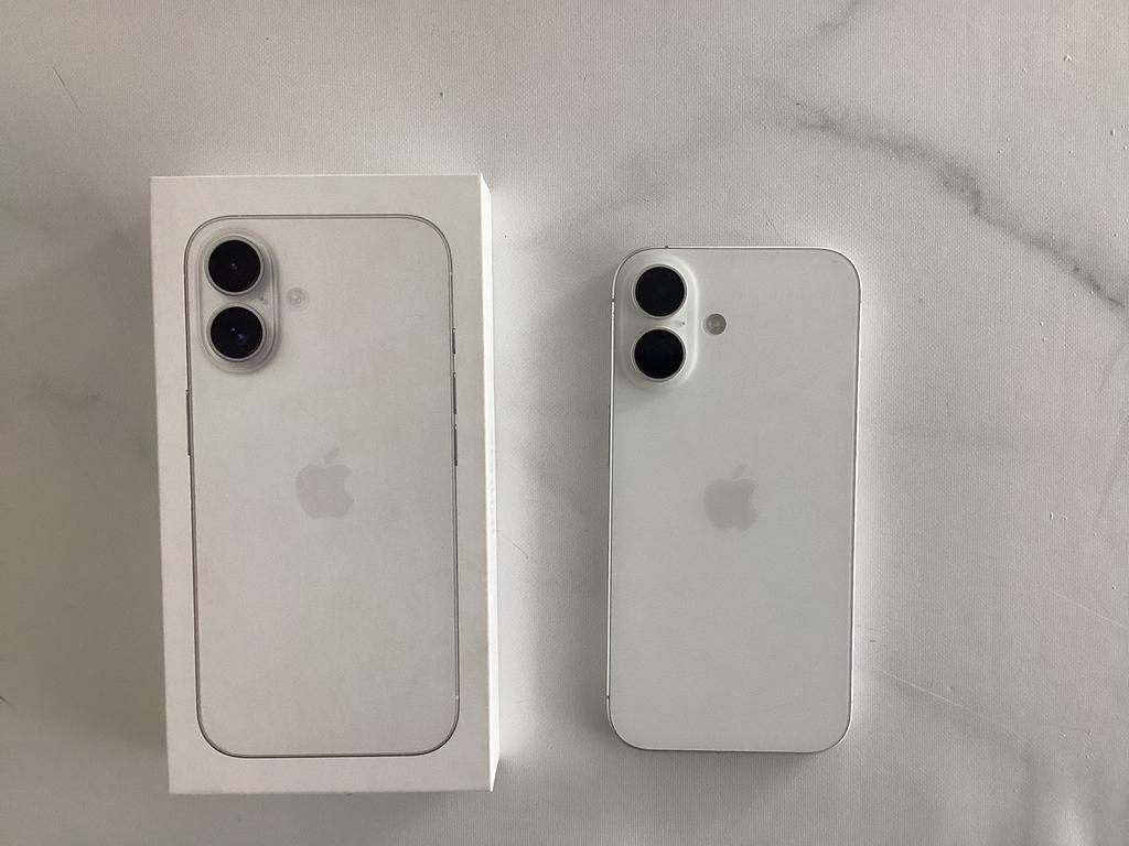 Iphone 16 - 128gb - wit, Ophalen, 128 GB, Wit, IPhone 16