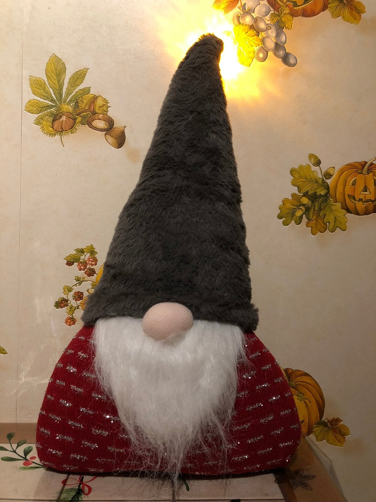 50 cm kerstdecoratie vintage lichtgevende kabouterelf!!, Ophalen of Verzenden, Nieuw