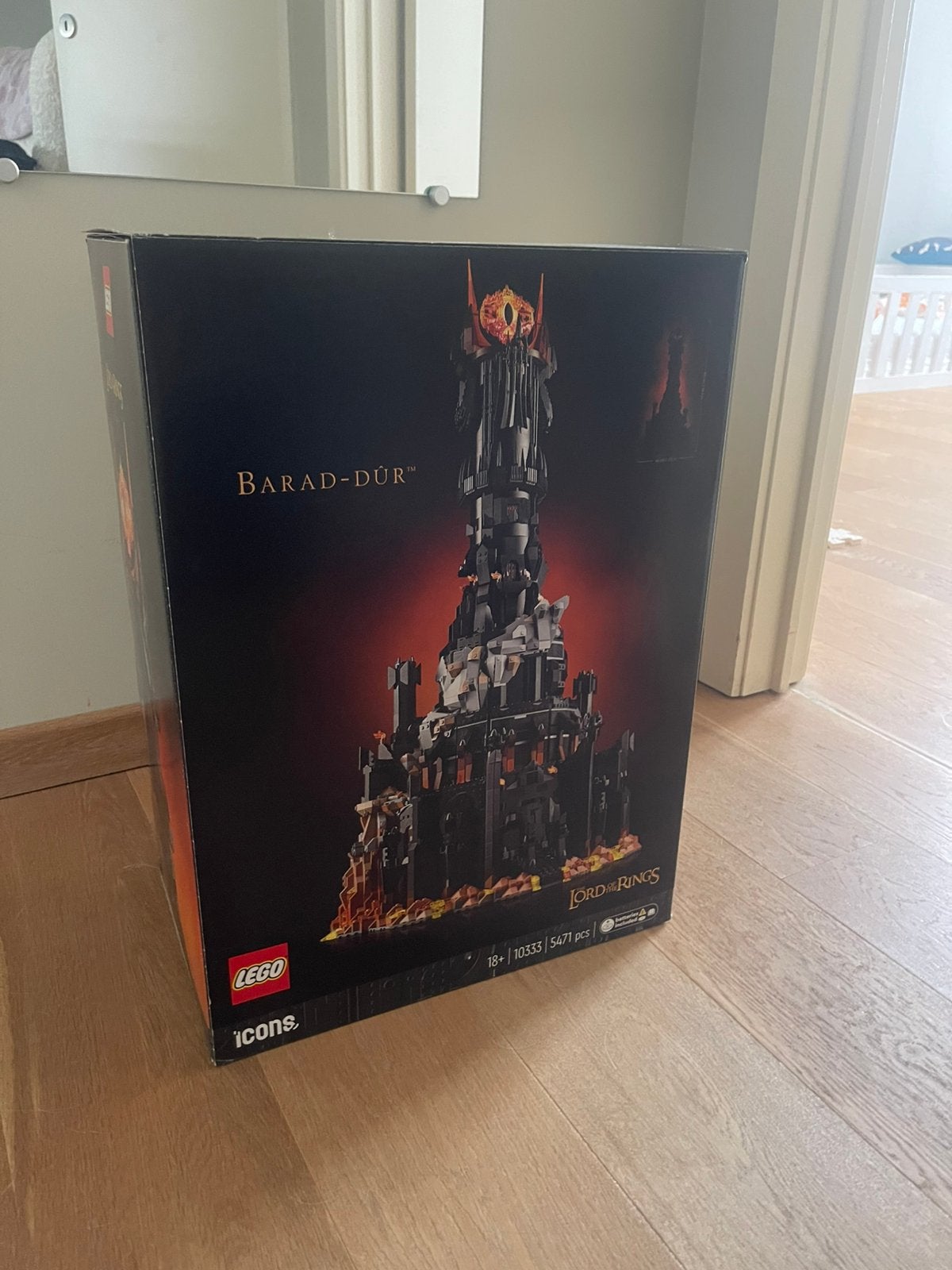 Lego lord of the rings 10333 barad dur, Enlèvement, Comme neuf, Complet, Lego