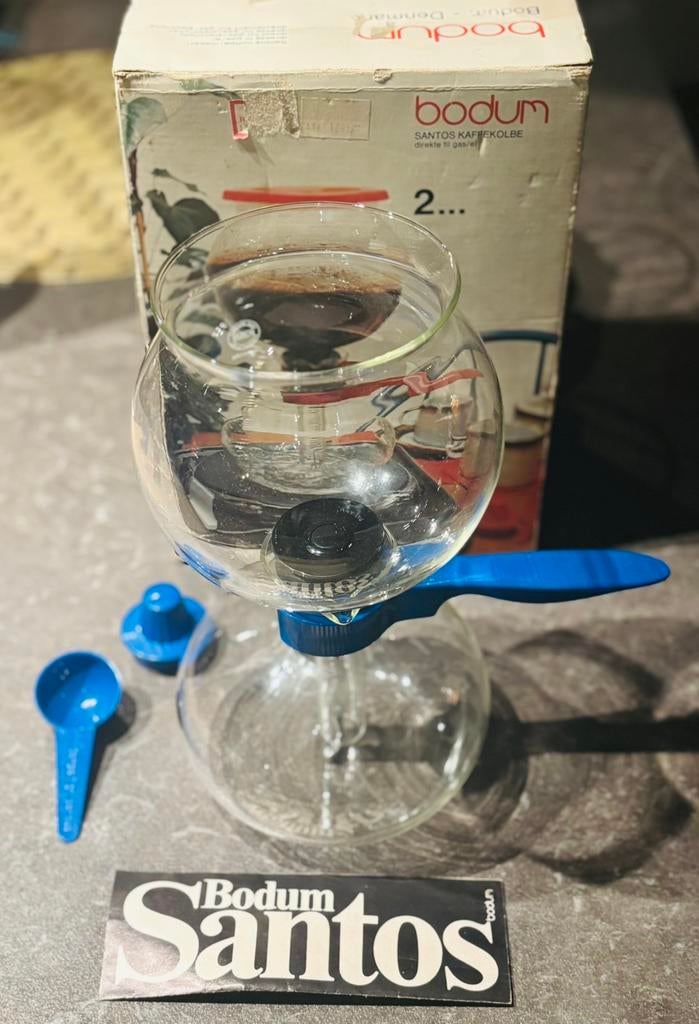 Sifon-koffiezetter Bodum Santos, Bodum, Ophalen of Verzenden, Glas, Overige typen