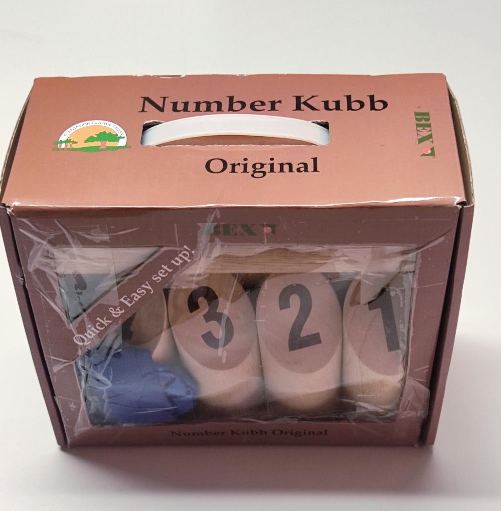 Nummerkubb BEX NIEUW, Ophalen of Verzenden, Nieuw