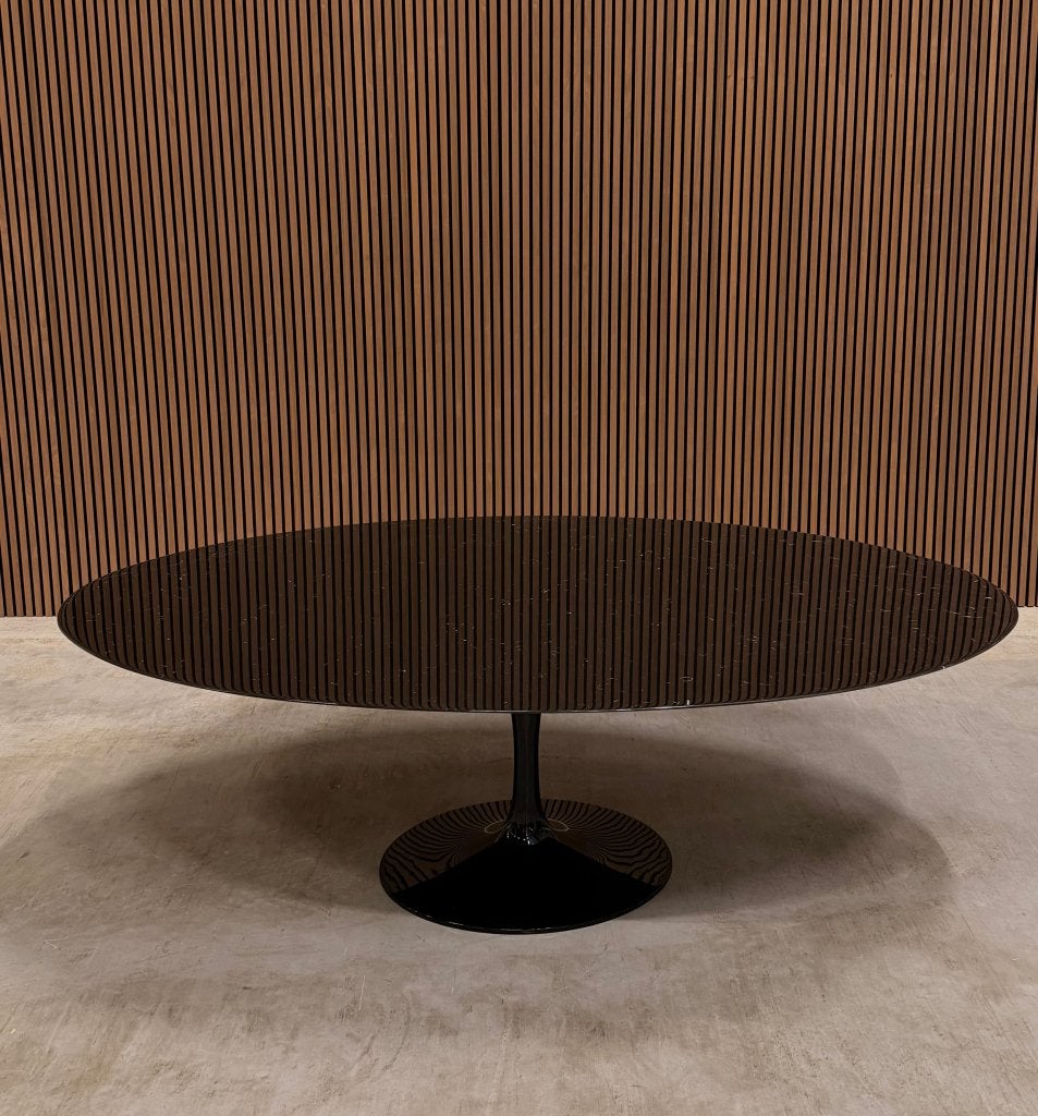 Knoll Saarinen eettafel - Nero Marquinha - 244cm, Antiek en Kunst, Ophalen of Verzenden